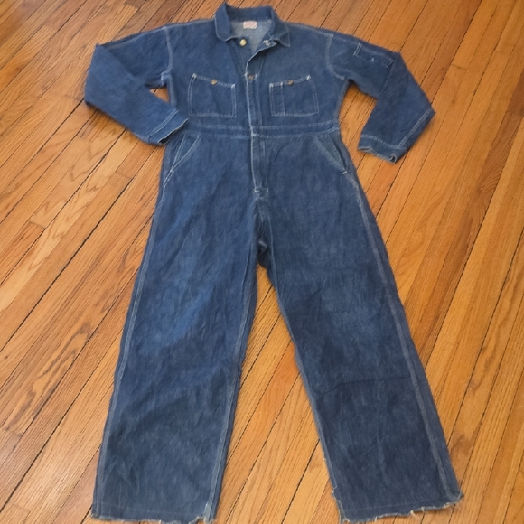 full count Other - Vintage Pre Shrunk Full Count Blue Denim Jumpsuit